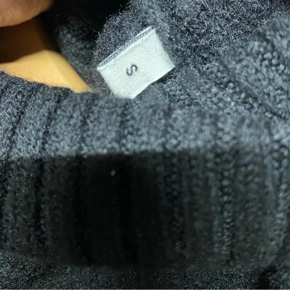 AMI Alexandre Mattiussi De Couer Virgin Wool Turtleneck Sweater S - Picture 4 of 12